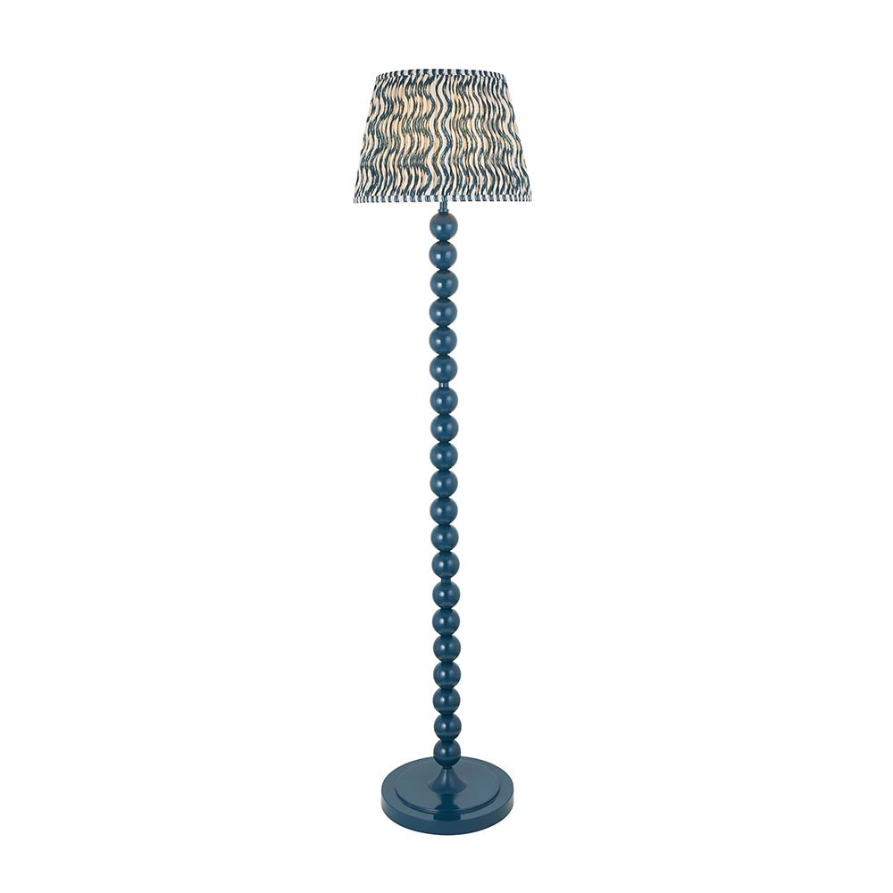 Auralis Ripple Floor Lamp with E27 Socket - Modern LED Standing Light for Living Room, Bedroom & Office - Adjustable Height in Multiple Finishes (Black, White, Bronze) - Perfect for Ambient Lighting & Home Decor