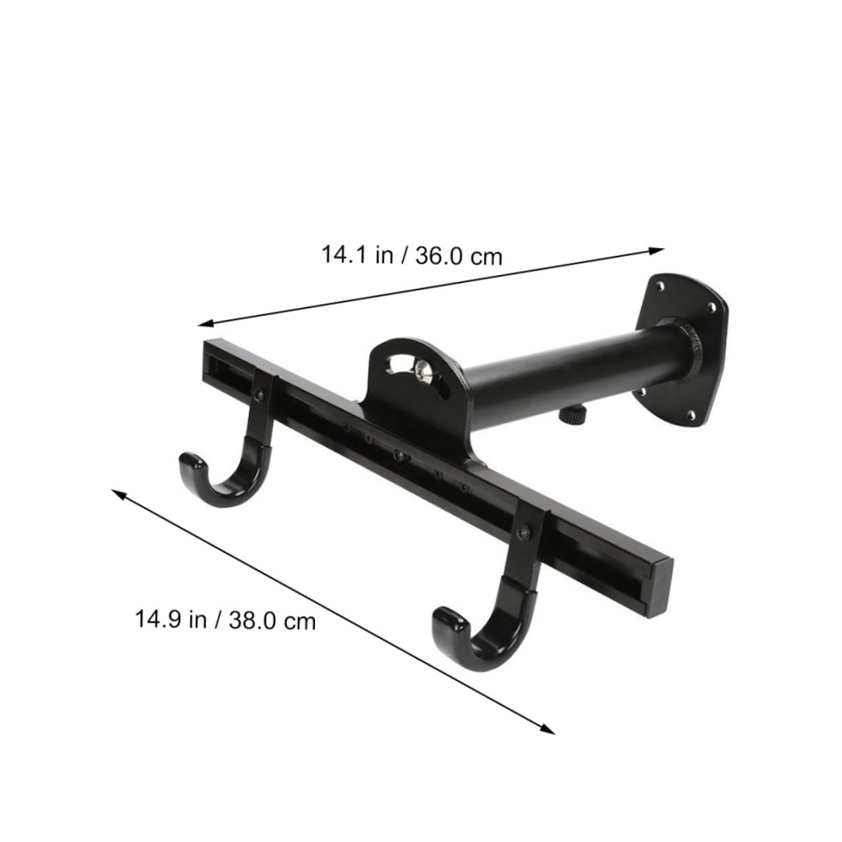 WOONEKY Bike Storage Rack - Wall Mount Bike Hanger & Stand for Bicycles | Space-Saving Bike Hook Organizer for Garage, Apartment & Indoor Cycling Storage