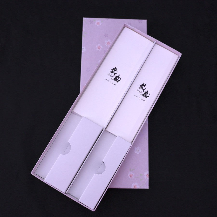Traditional Japanese Sakura Washi Paper Gift Wrapping Knife Set Box - Perfect for Wedding, Birthday & Holiday Gift Wrapping, DIY Crafts & Home Decor
