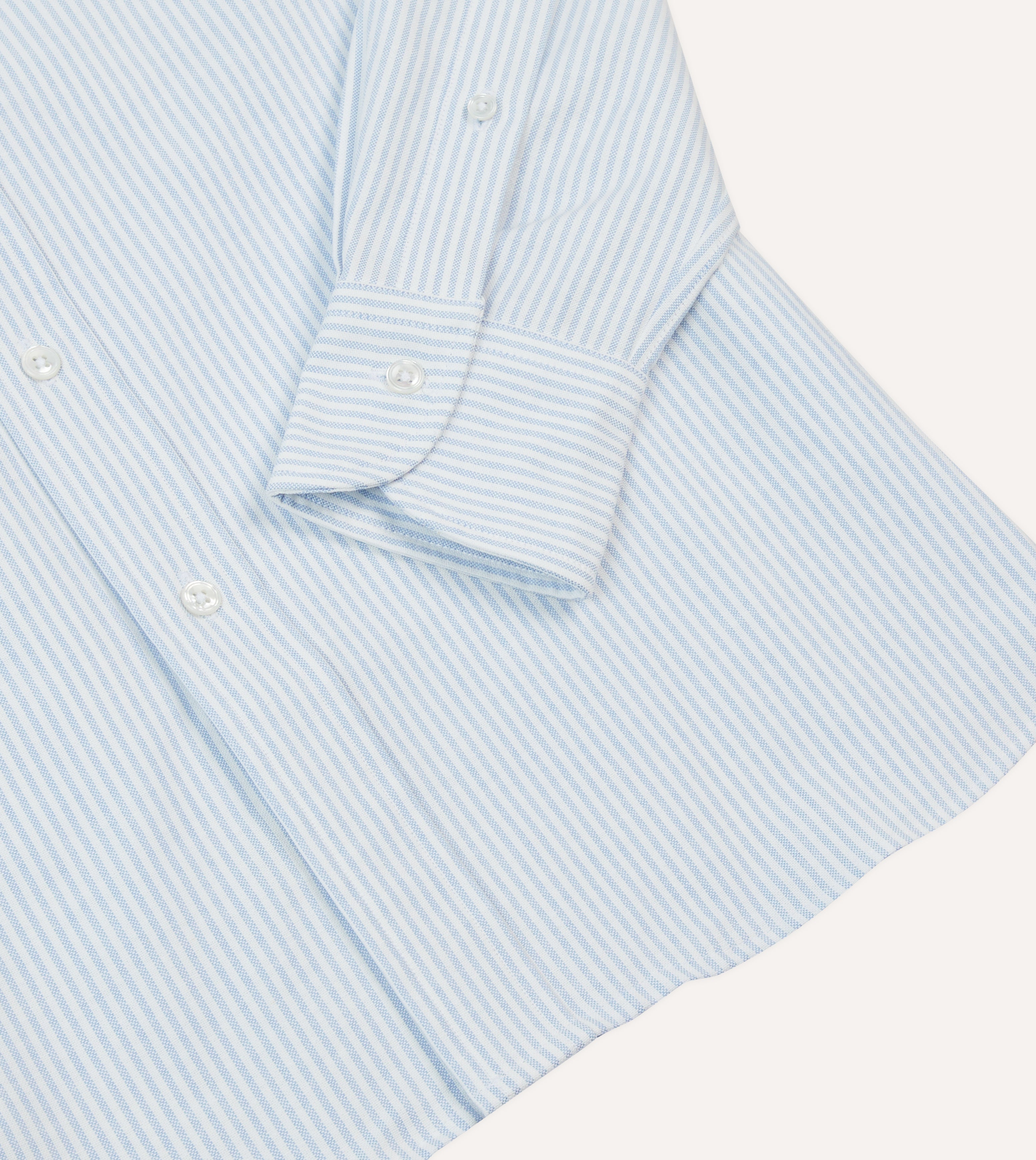 Premium Blue Oxford Cloth Long Point Collar Dress Shirt for Men - Business Casual & Office Wear - Perfect for Work, Interviews & Formal Occasions