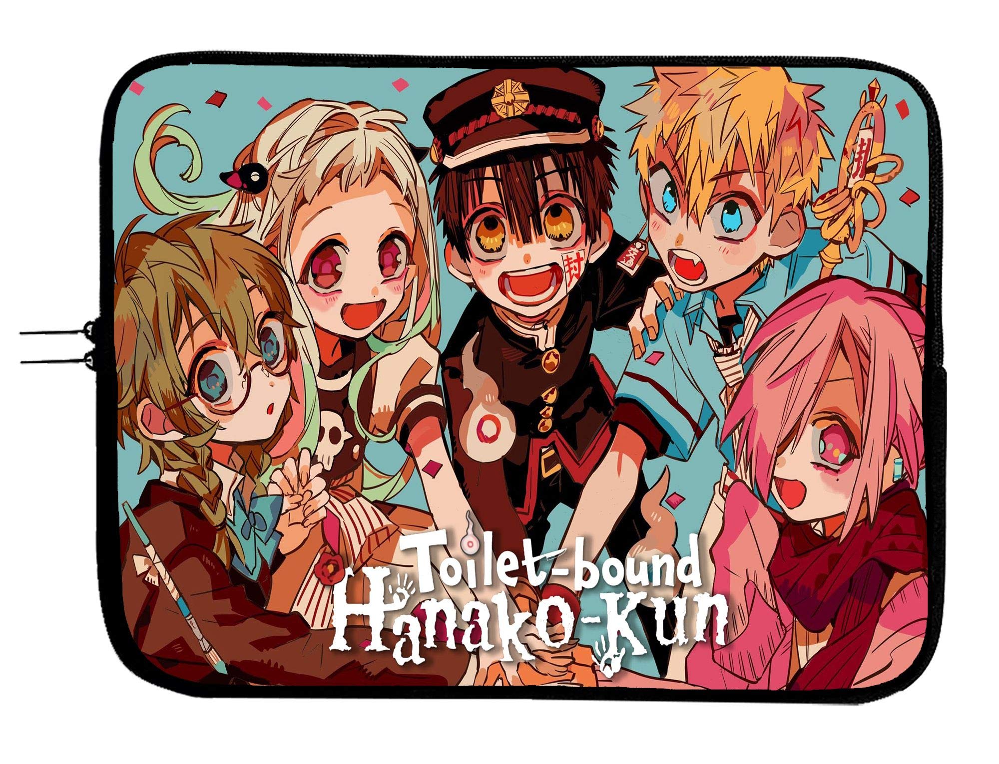 Toilet Bound Hanako Kun Anime Laptop Sleeve Case - 11 Inch Tablet & Computer Protective Bag - Fits Most Brands - Perfect for School, Work, and Travel