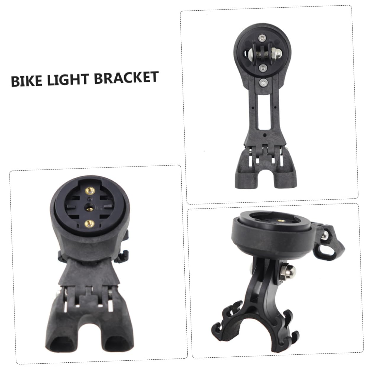BESPORTBLE Bike Light Holder - Carbon Fiber Handlebar Extension Rod for Bicycle Headlights, GPS, Odometer & Stopwatch | Perfect for Night Riding, Mountain Biking & Commuting