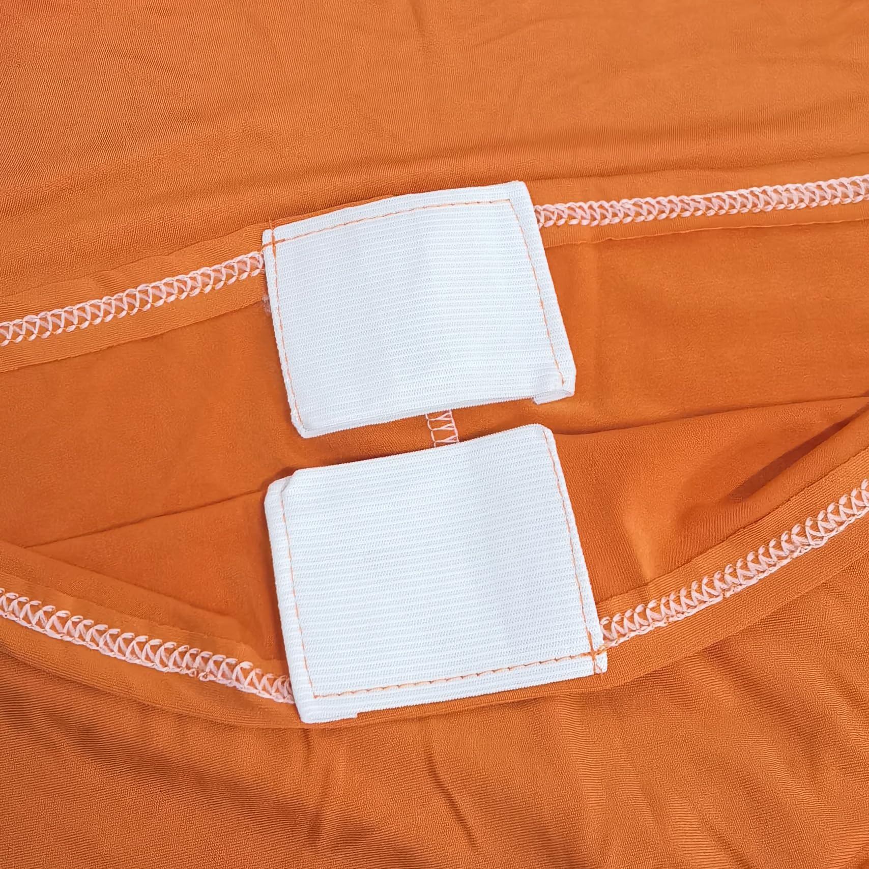 Stretchable Spandex Dining Chair Slipcovers - Elastic Banquet Chair Covers for Weddings, Parties & Events (Orange) - Perfect for Home, Restaurant & Special Occasions
