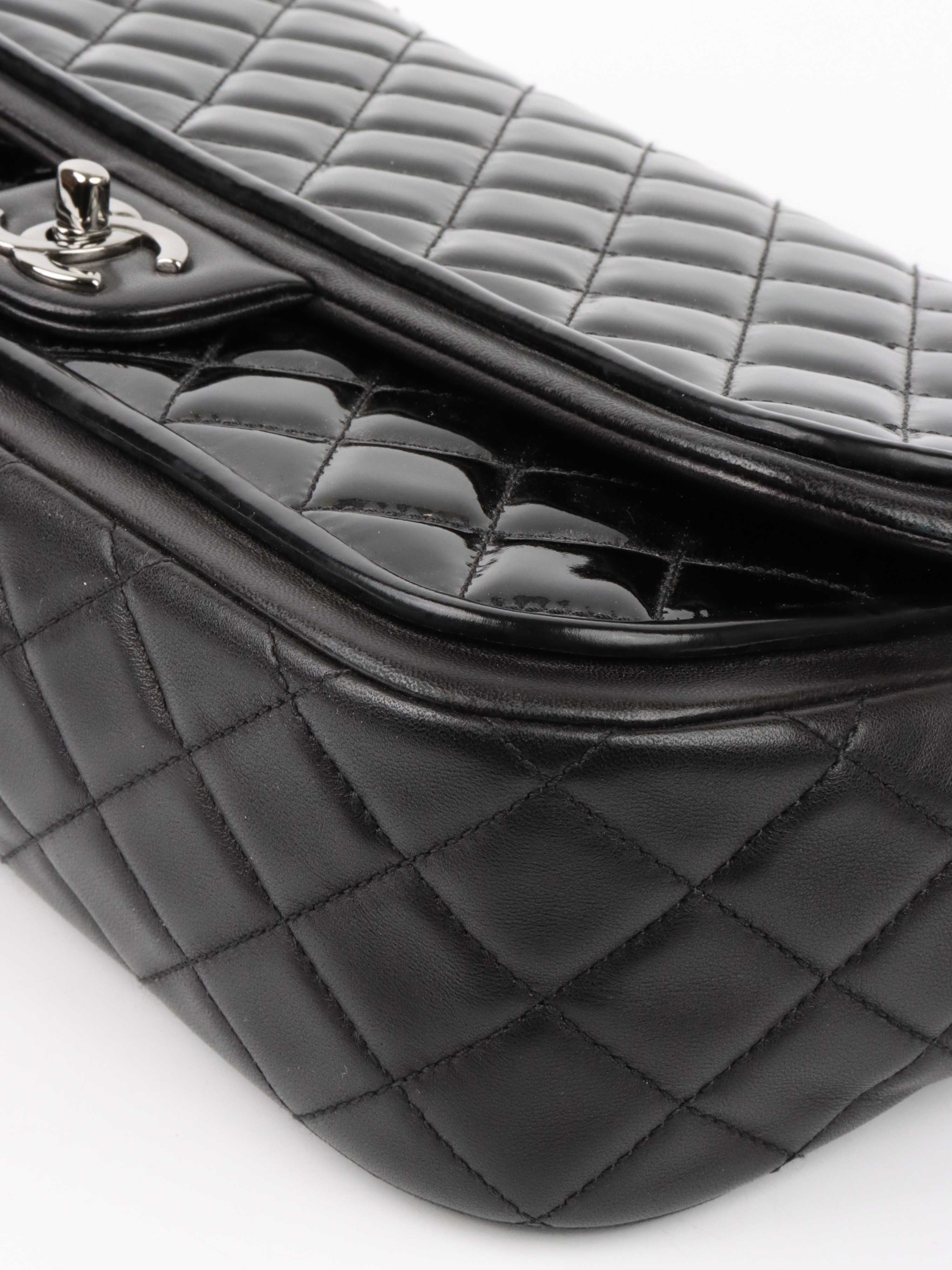 Chanel Patent Leather Classic Flap Bag - Luxury Designer Handbag for Women | Perfect for Evening Events, Parties & Special Occasions