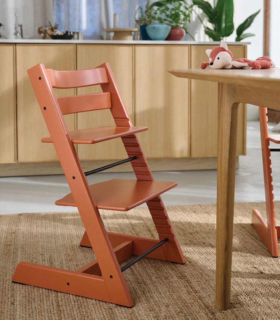 Stokke Tripp Trapp High Chair - Adjustable Baby to Toddler Wooden Chair with Safety Harness | Perfect for Dining, Feeding & Learning at Home