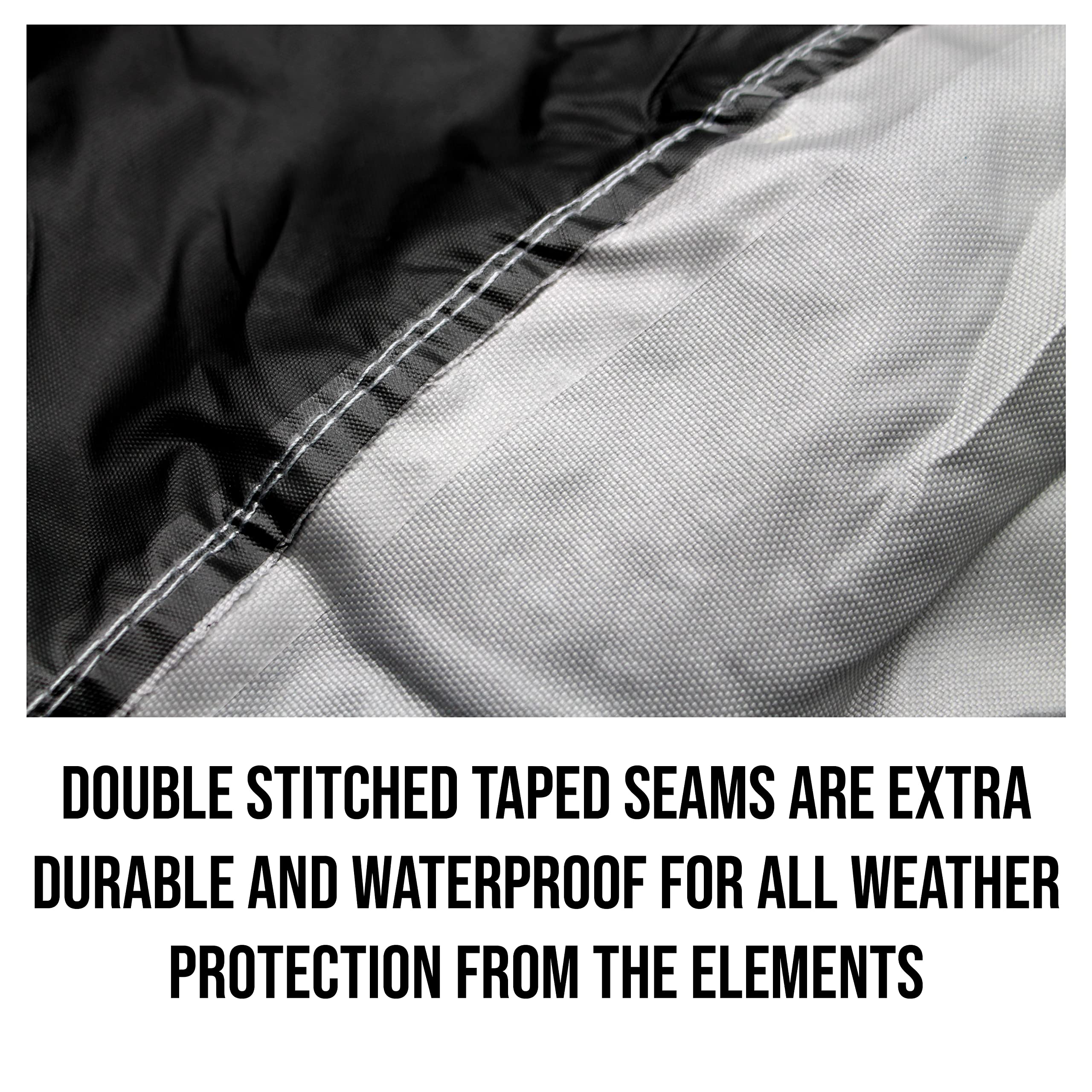 Savvycraft Waterproof Custom Fit Jet Ski Cover for 2003-2005 Sea-Doo GTI LE - Blue/Black Trailerable Protection - Perfect for Outdoor Storage & Transport