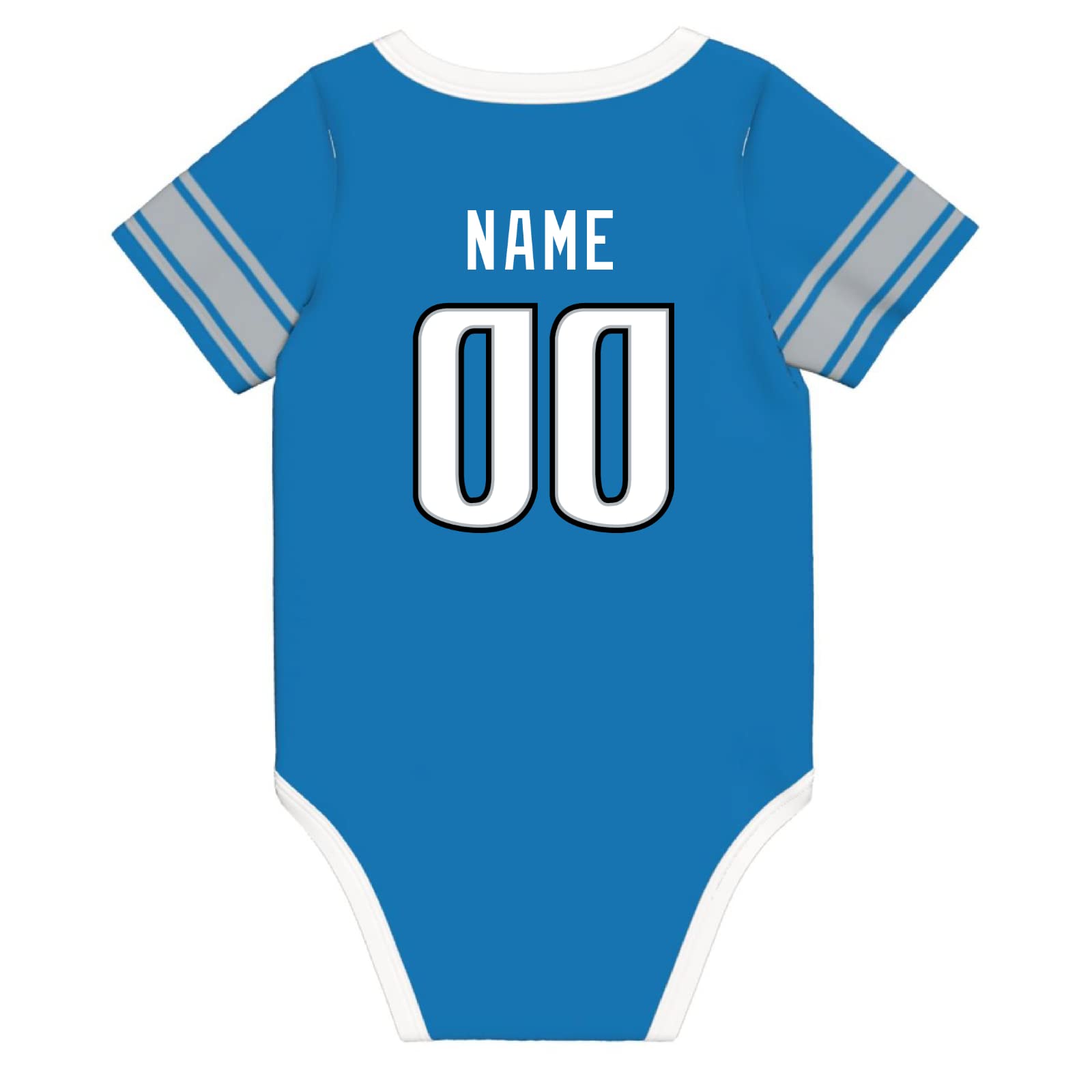 Custom Personalized Baby Clothes Set - 100% Cotton Embroidered Outfit with Name & Number - Perfect for Newborn Gifts, Christening, Birthday & Photo Shoots