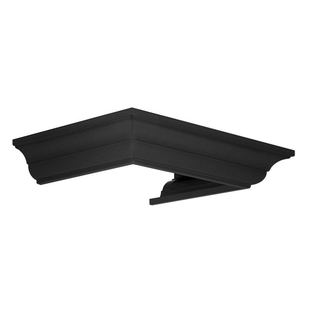 ZLINE CM6 BSKBN Crown Molding Profile 6 for Wall Mount Range Hood - Premium Kitchen Ventilation Trim for Modern & Traditional Home Decor