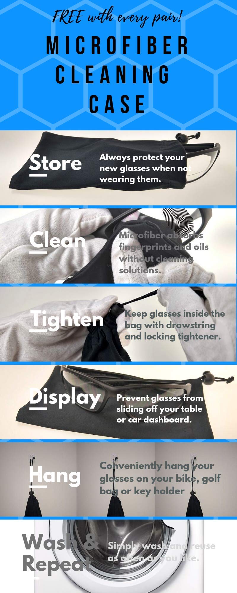 ProSPORT Polarized Bifocal Sunglasses with Magnetic Clip-On - UV Protection Reading Glasses for Men & Women - Perfect for Driving, Fishing & Outdoor Activities