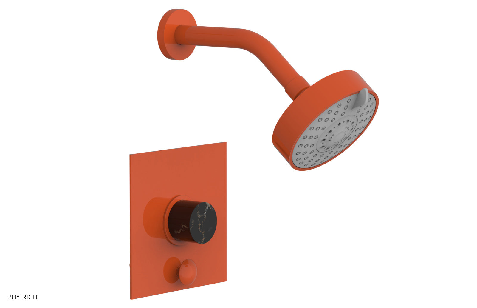 BASIC II Pressure Balance Shower and Diverter Set (Without Spout) 4 194 - Perfect for Bathroom Remodeling & Water-Saving Shower Systems