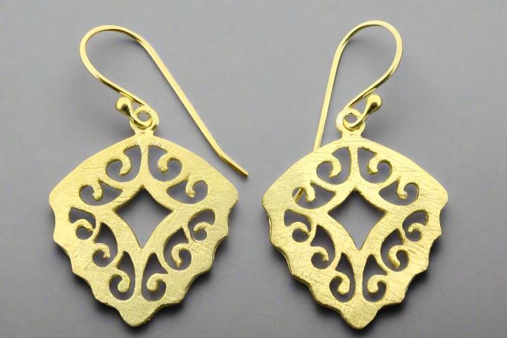 Elegant Gold Orla Drop Earrings for Women | Dainty Dangle Jewelry for Parties & Weddings | Perfect Gift for Her