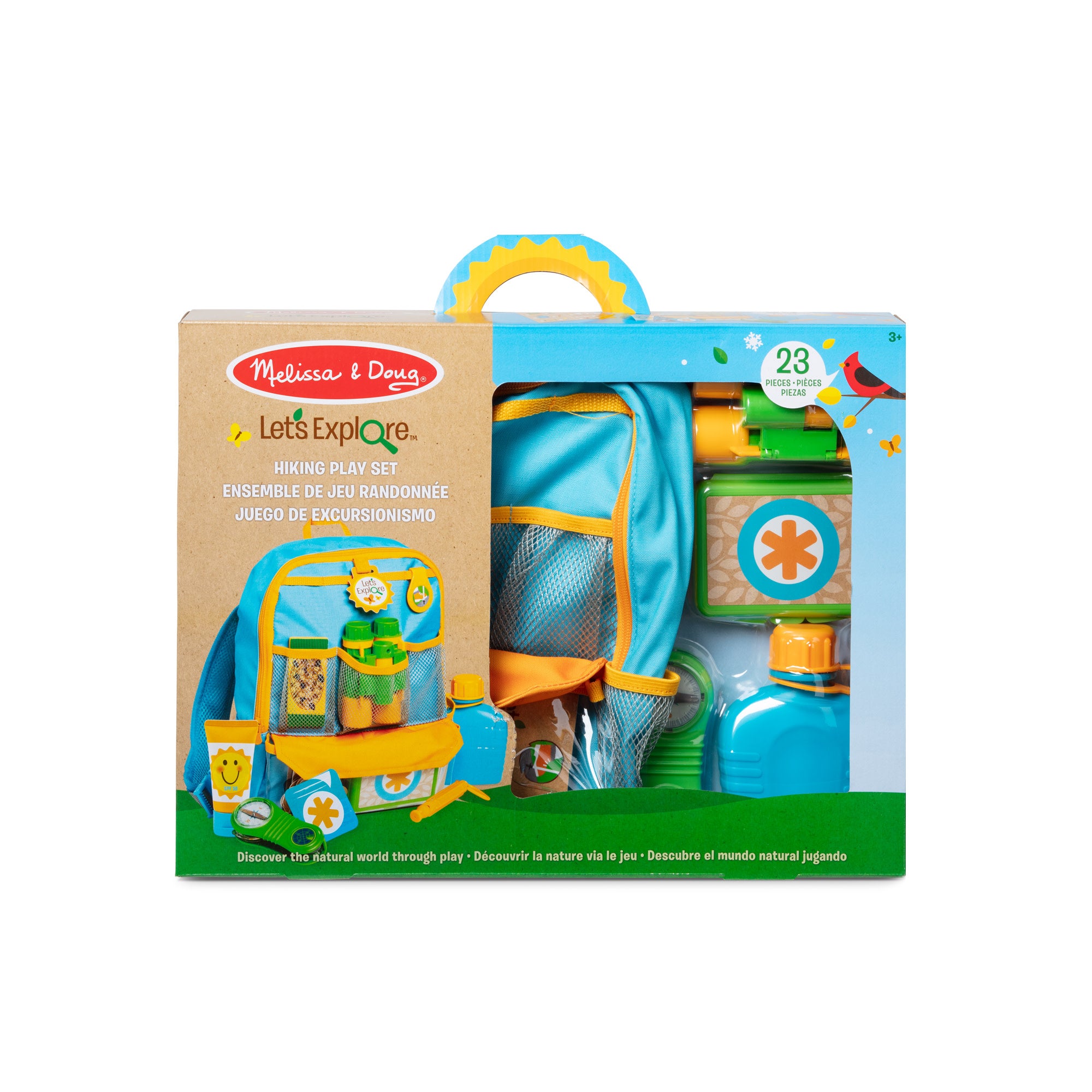 Kids Hiking Play Set Backpack - Outdoor Adventure Gear for Camping, Travel & Pretend Play - Perfect for Boys & Girls Ages 3-8