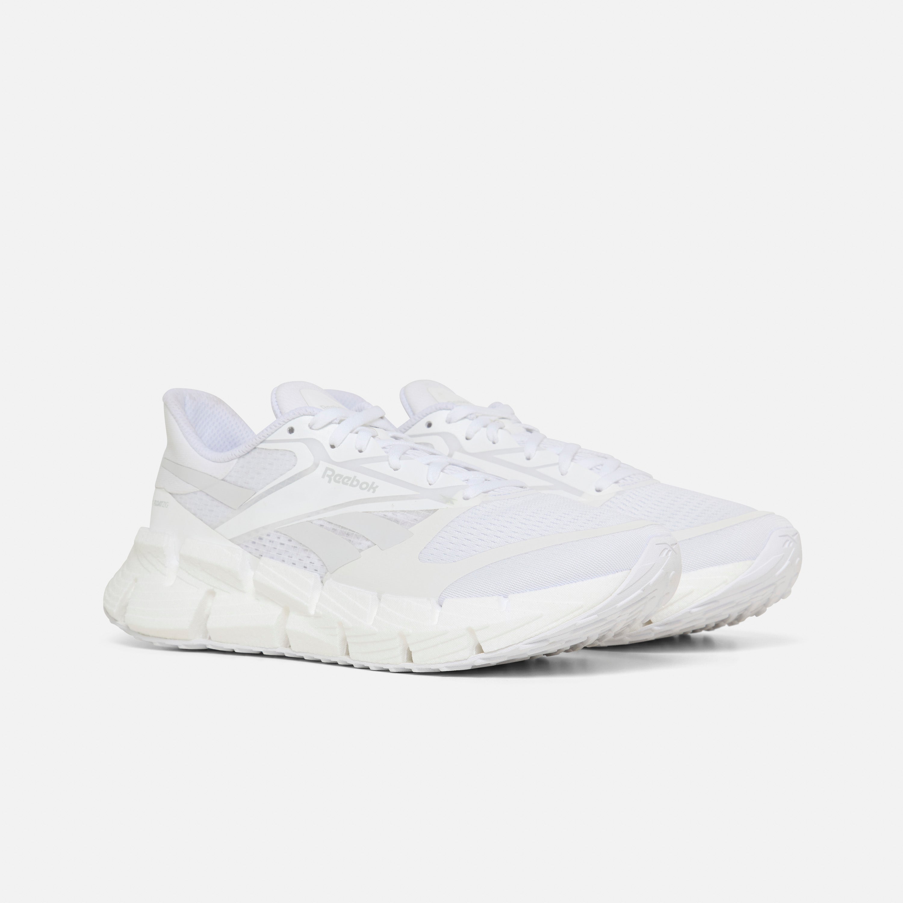 Floatzig 1 White/White/Mist Grey - Comfortable Running Shoes for Men & Women - Perfect for Jogging, Gym Workouts & Outdoor Activities