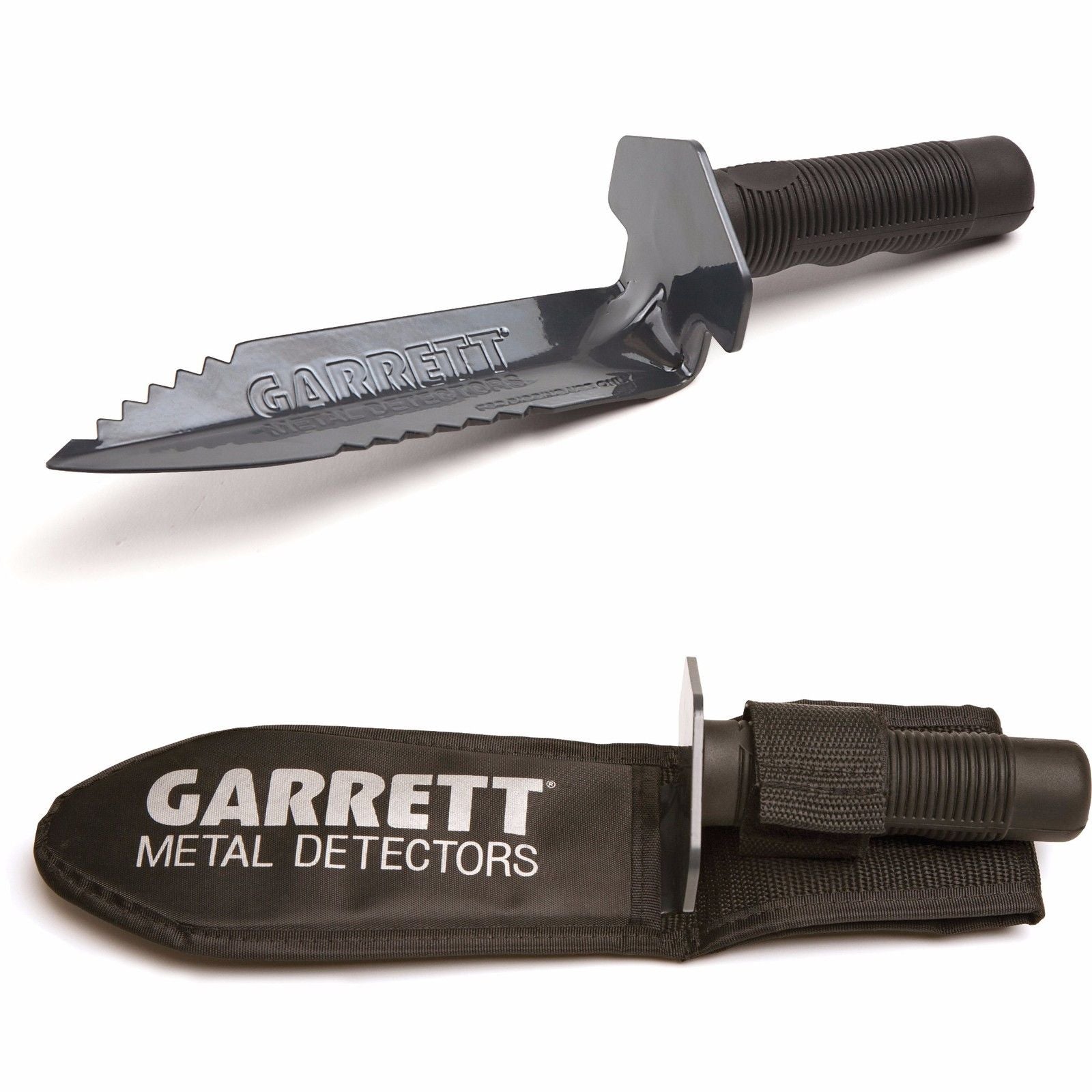 Garrett Edge Metal Detector with Digging Tool - Camouflage Finds Pouch & ClearSound Headphones for Treasure Hunting, Beach Combing, and Outdoor Adventures