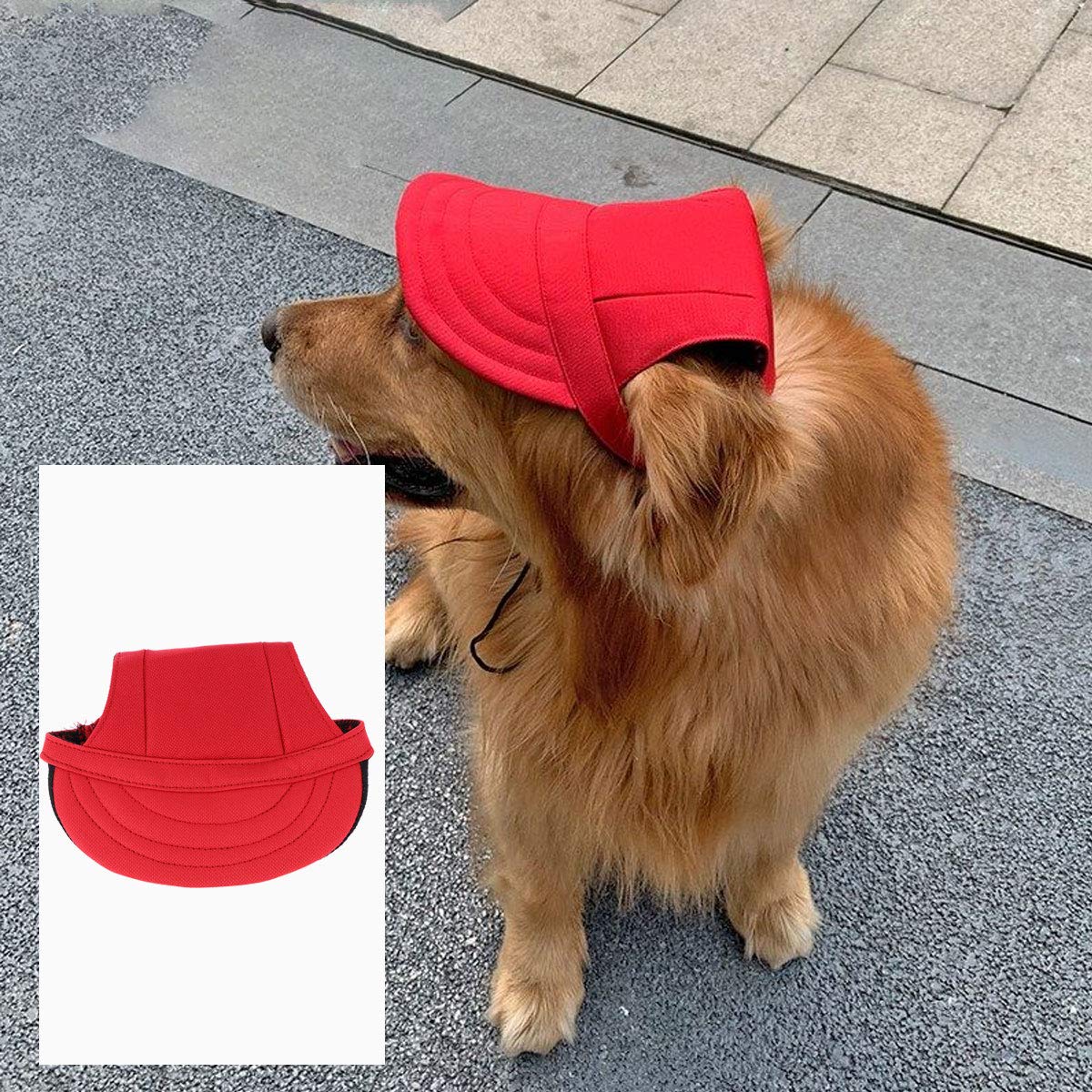 **Dog Baseball Hats for Small Dogs - Summer Sun Hat & Peaked Cap for Pets - Puppy Dragon Costume Accessory - Perfect for Outdoor Walks, Beach Trips & Costume Parties**