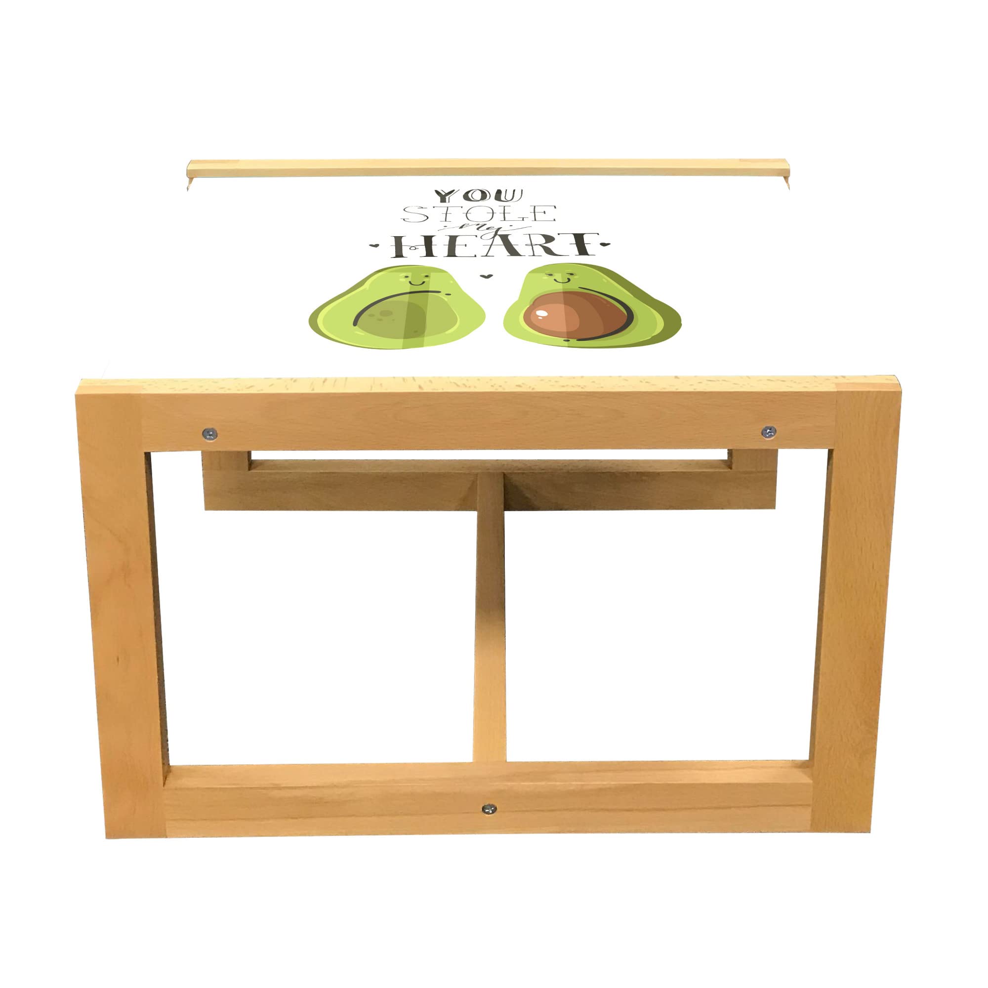 Ambesonne Avocado Themed Coffee Table - 