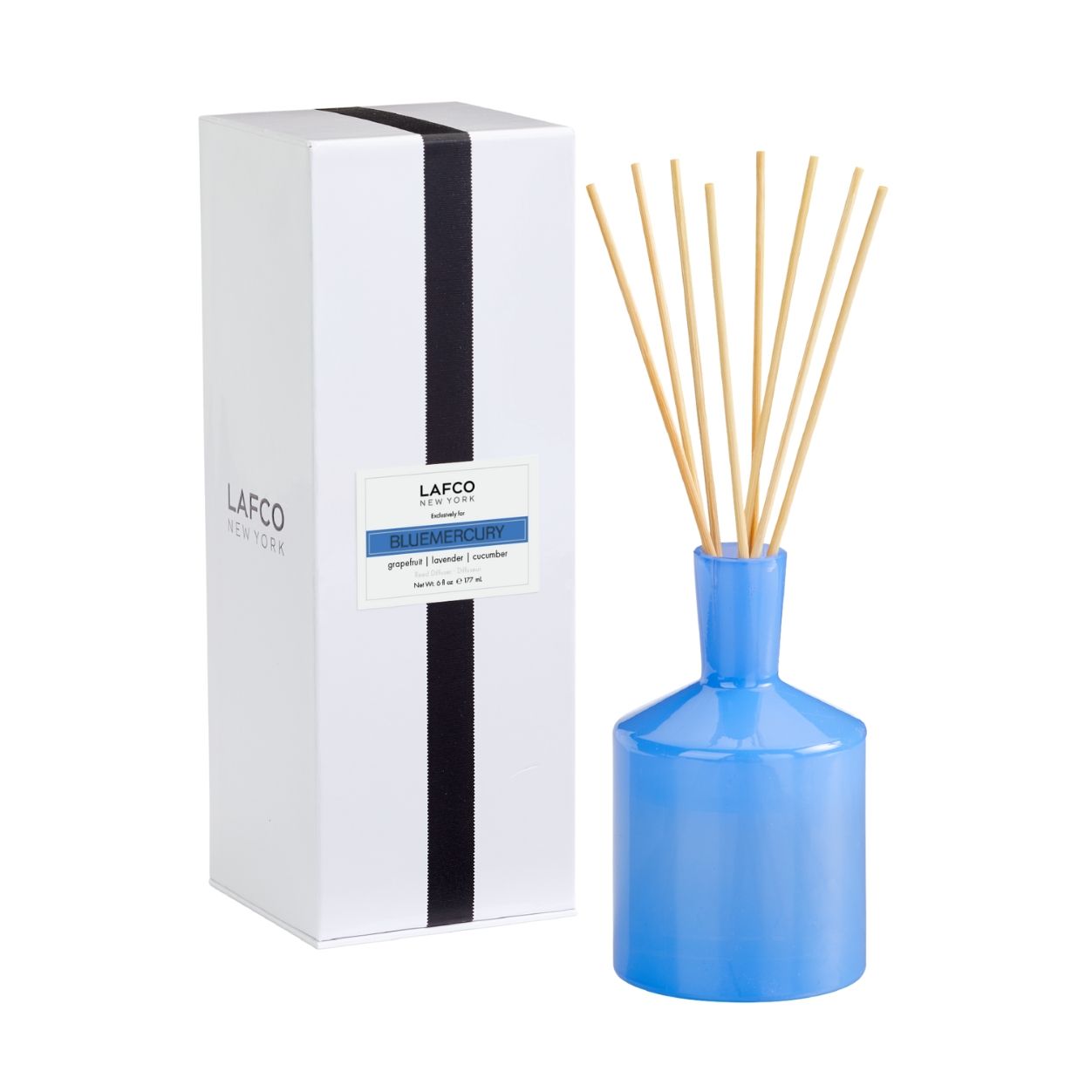 Bluemercury Spa Classic Reed Diffuser - Aromatherapy Home Fragrance for Relaxation & Stress Relief | Perfect for Living Room, Bedroom & Bathroom