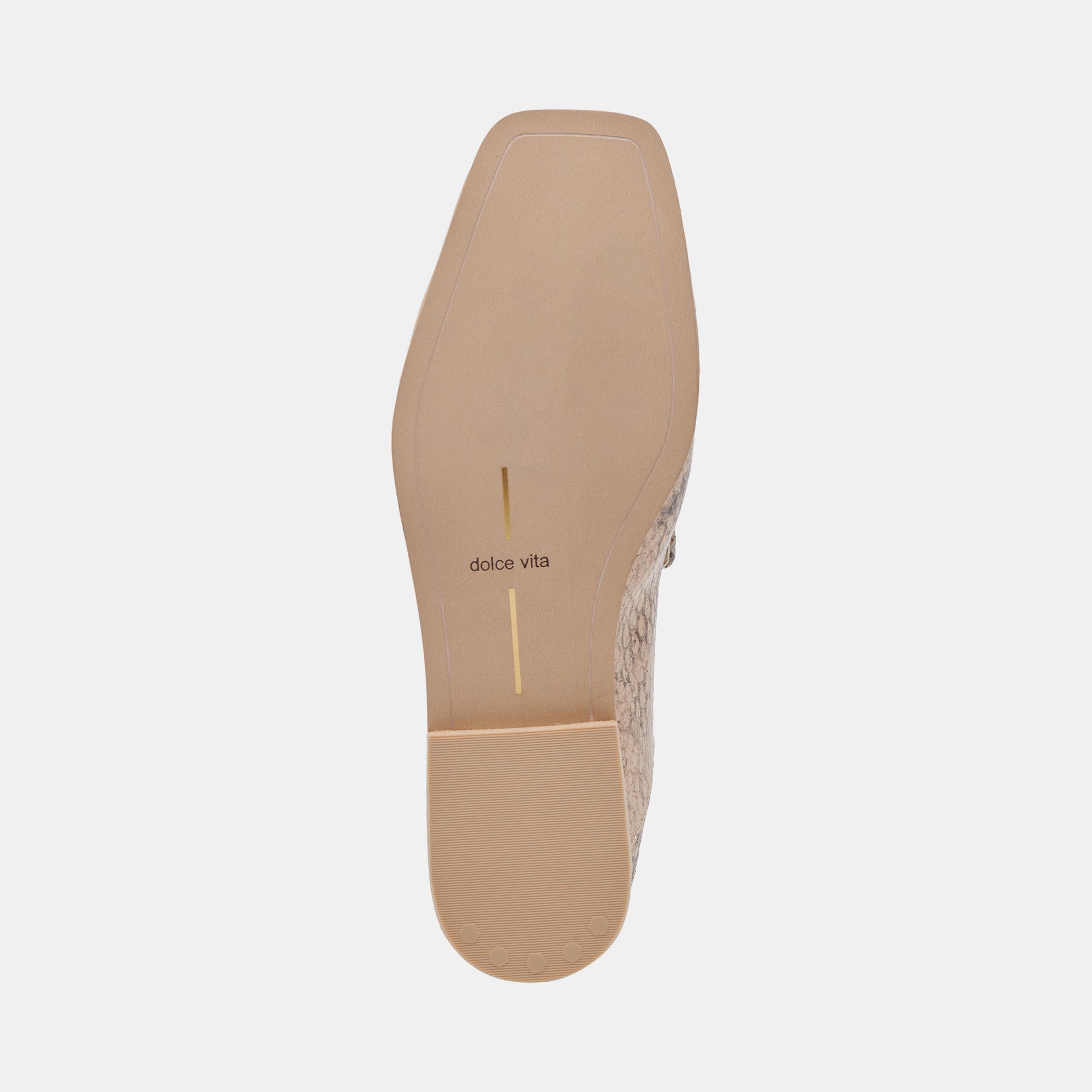 BENY Women's Flats Sand Snake Embossed Comfortable Slip-On Shoes for Casual Walking, Office & Travel