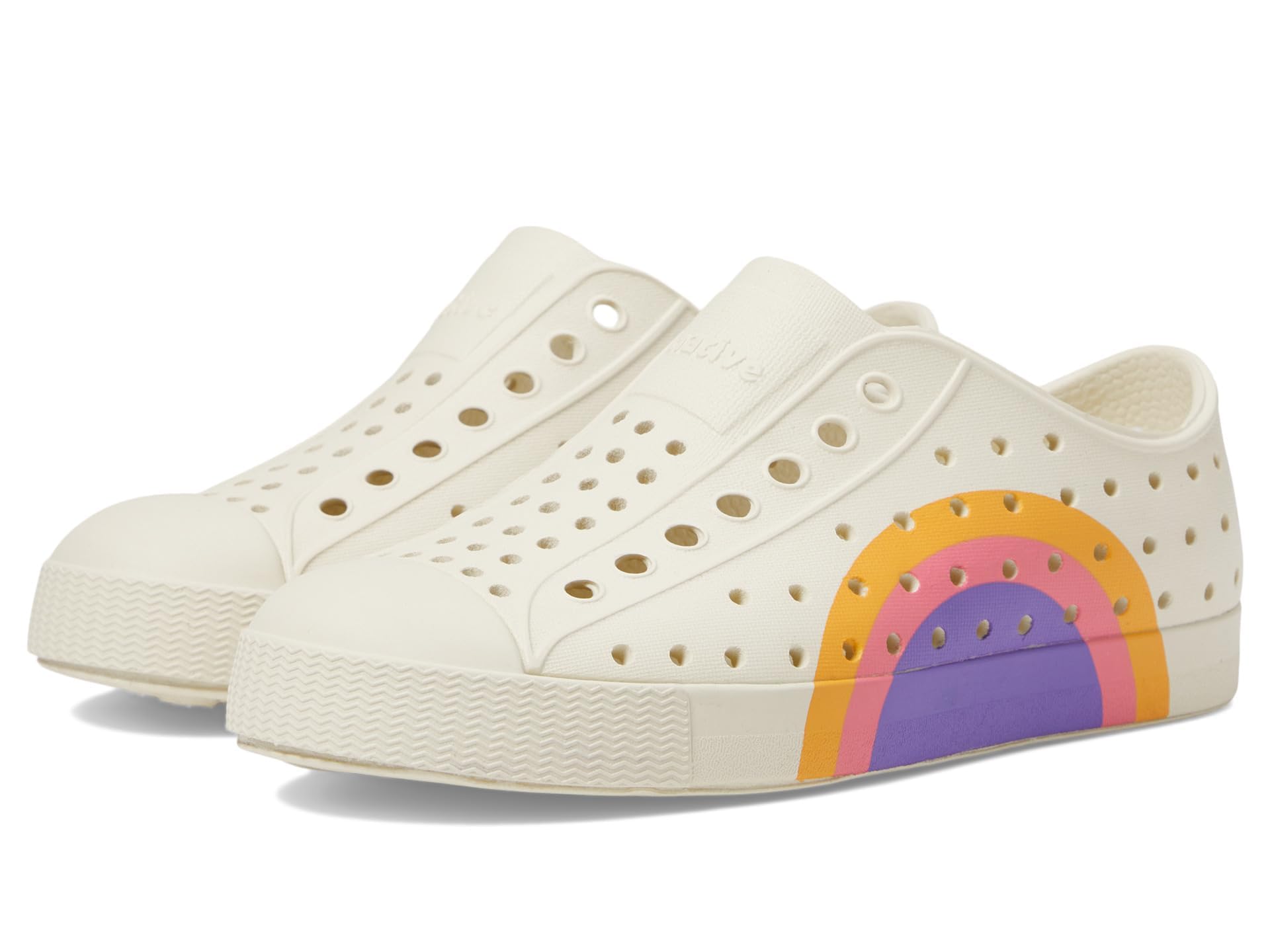 Native Shoes Kids Unisex Jefferson Sugarlite Block Sneakers - Lightweight & Comfortable for Little Kids - Perfect for School, Play & Everyday Wear
