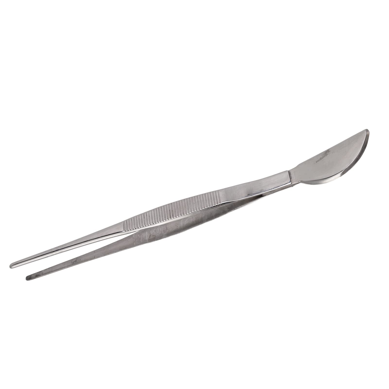 Fdit Stainless Steel Bonsai Tweezers - Long Handled Gardening Tool for Plants, Succulents & Precision Work | Straight Tip Design for Pruning, Repotting & Detailed Plant Care