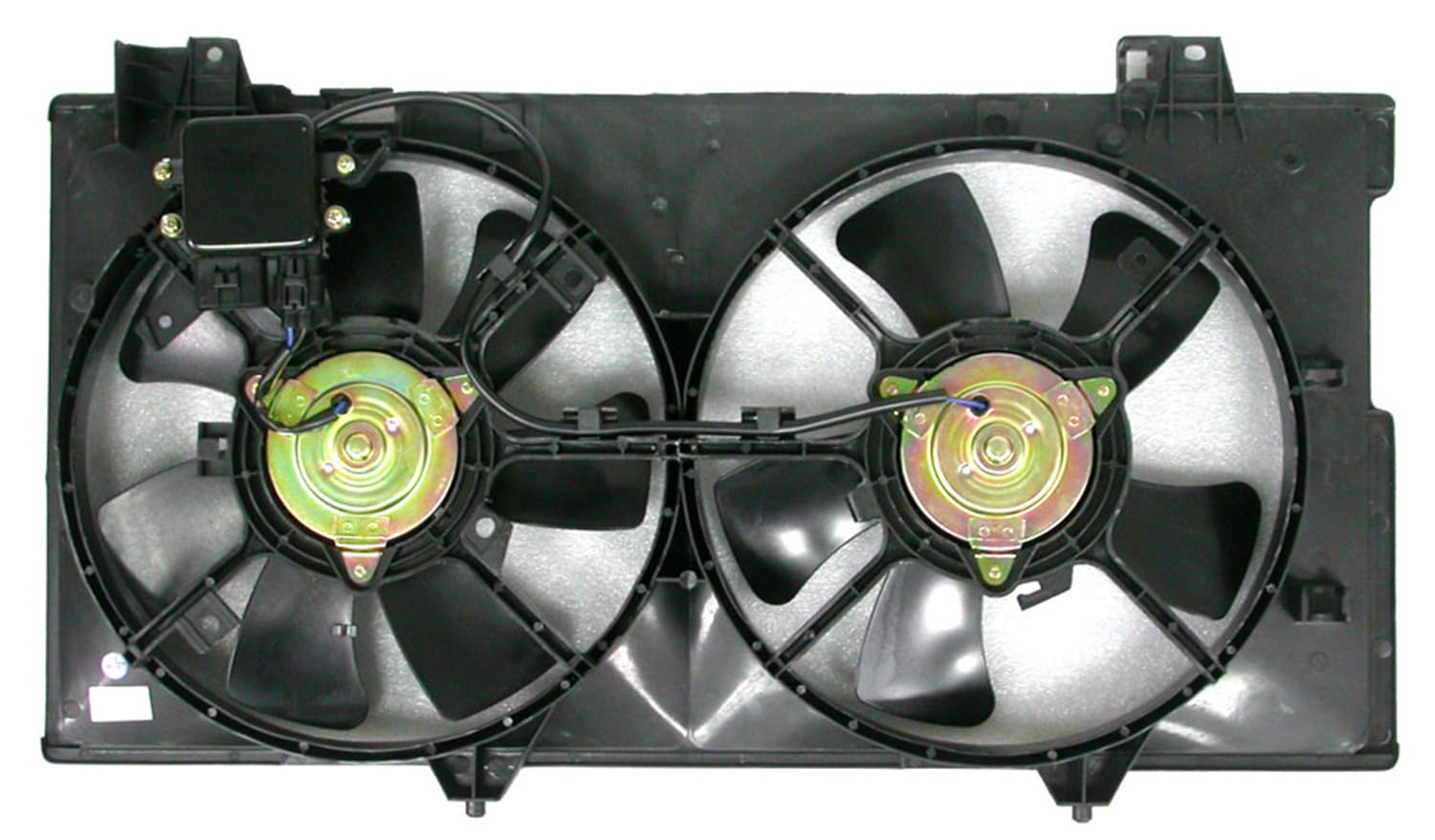 Agility Auto Parts 6028118 Dual Radiator and Condenser Fan Assembly - Compatible with Select Vehicle Models - Perfect for Cooling System Repair & Maintenance in Your Home Garage