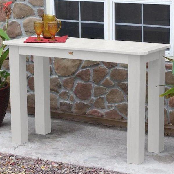 Outdoor Counter Height Sideboard Table - Durable Patio Bar Table for Entertaining, Dining & Outdoor Decor - Perfect for Backyard, Garden & Poolside Use