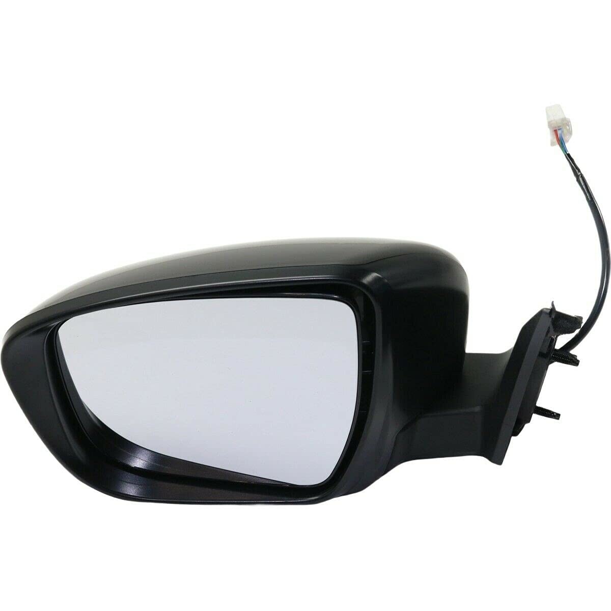 Nissan Rogue 2016-2019 Left Side Driver Mirror Replacement - LH Power Adjustable Heated Side View Mirror - Perfect for Daily Commuting & Parking Assistance