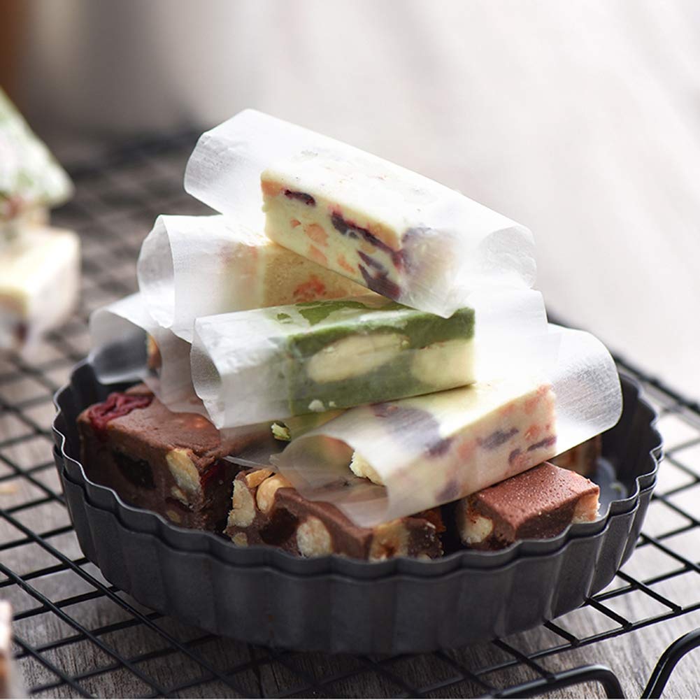 500Pcs Edible Rice Paper Sheets for Cake Decoration - Edible Wafer Paper for Baking, Fondant, Cupcakes & DIY Crafts - Perfect for Wedding Cakes, Birthday Parties & Dessert Decorating
