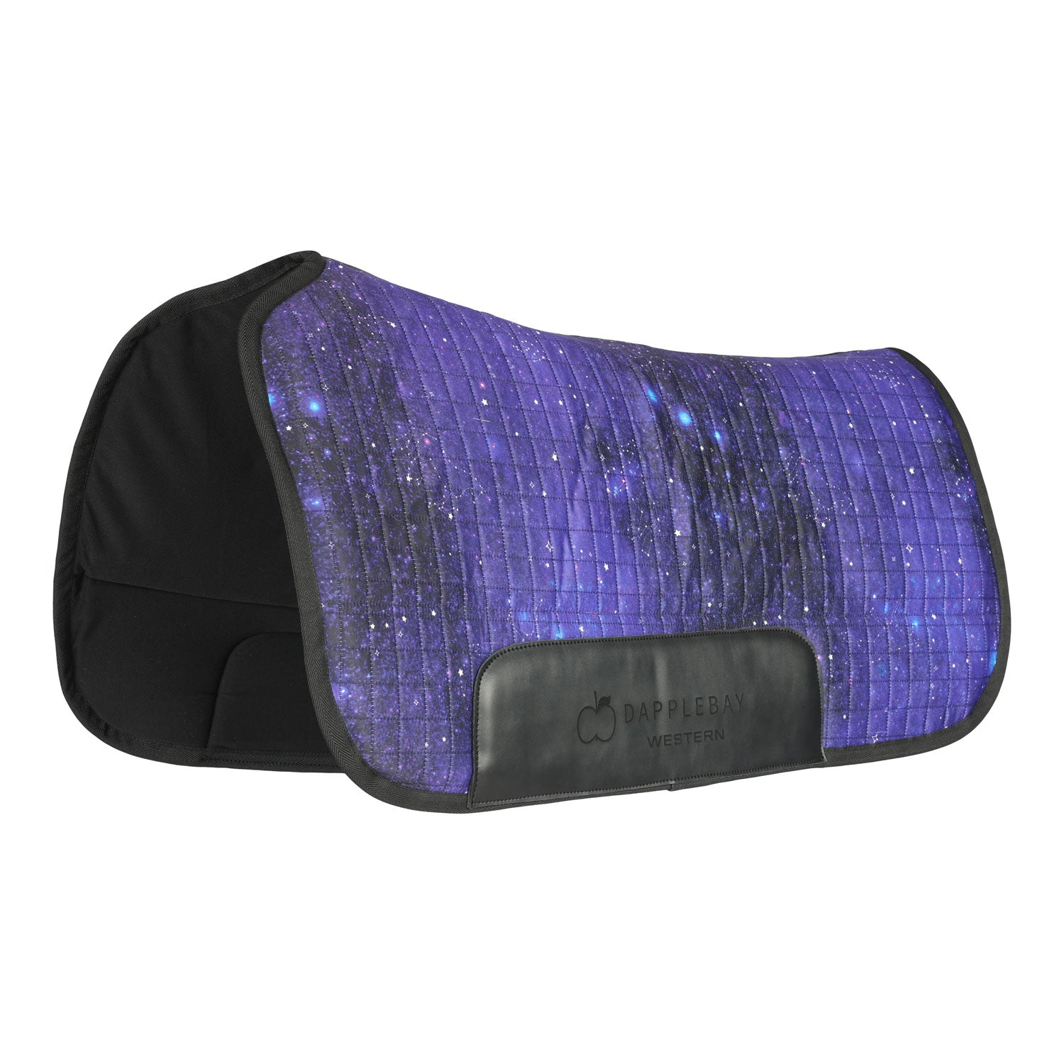 Dapplebay Constellation Western Saddle Pad - Non-Slip Horse Riding Pad for Trail, Show & Training - Comfortable & Breathable Equestrian Saddle Blanket for Western Riders