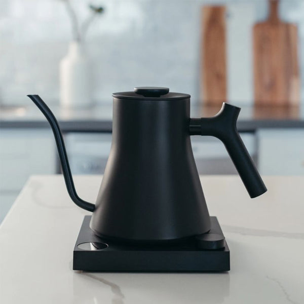 Fellow Stagg EKG Pro Electric Gooseneck Kettle - Precision Pour Over Coffee & Tea Brewer for Home, Office, and Specialty Brewing