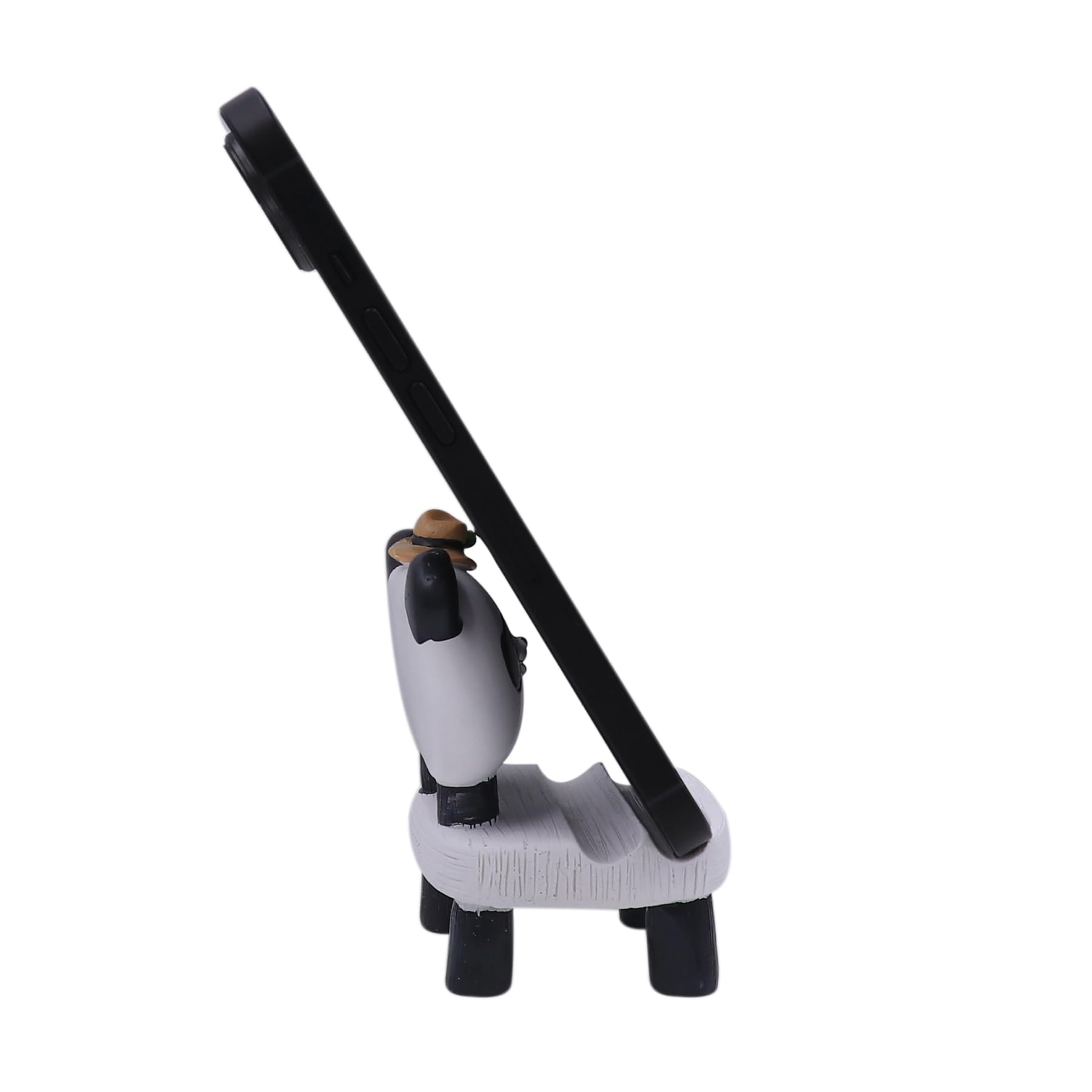 Funny Panda Cat Puppy Phone Stand - Universal Desk Holder for All Phones & Tablets | Cute Animal Desk Ornament for Office, Home, Bedroom Decor