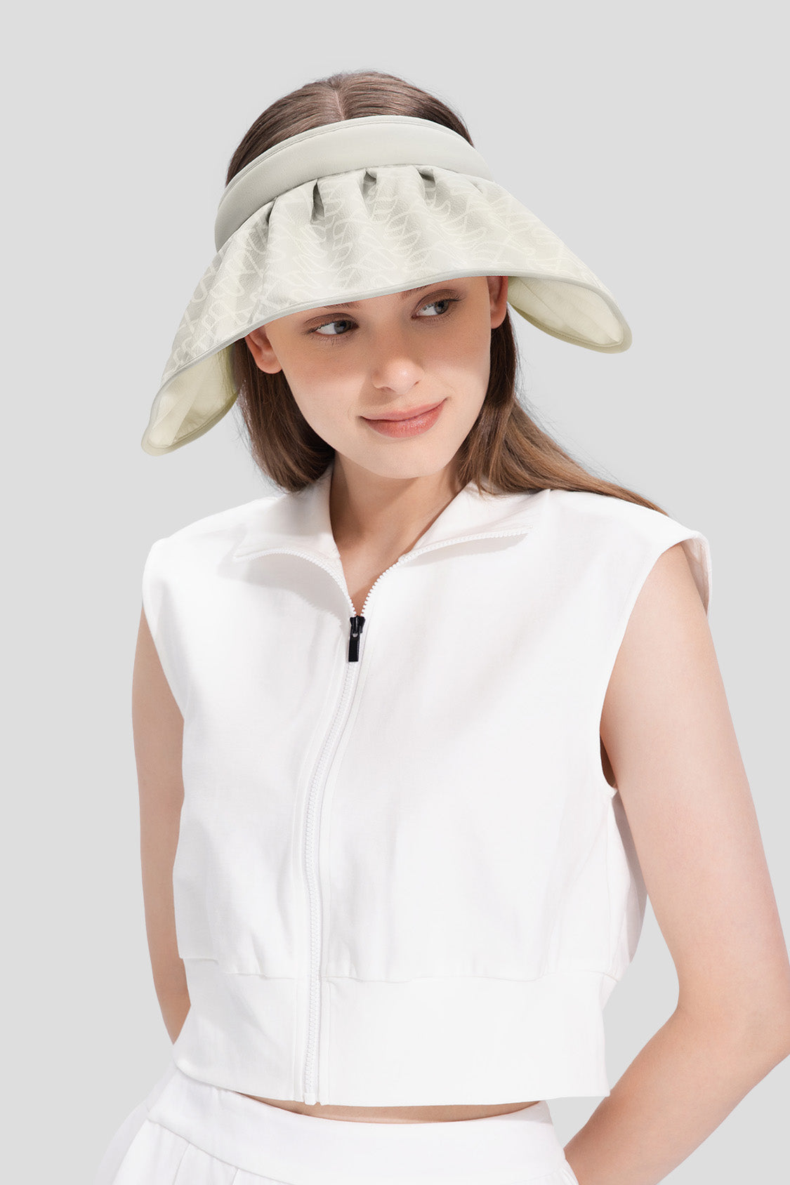 Yuni S24 UPF50+ Women's Sun Visor Hat for Running, Golf, Hiking & Outdoor Activities - UV Protection Summer Sports Hat