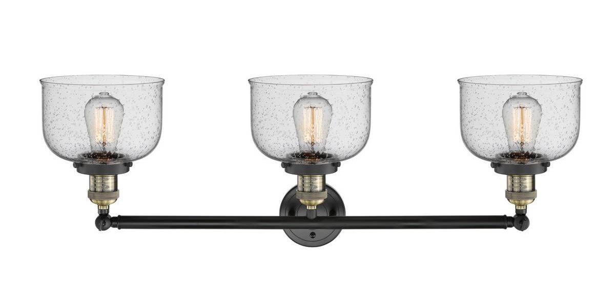 Innovations INNO205-BAB-S-G74-LED Modern Two-Tone LED Bathroom Vanity Light Fixture - Energy Efficient Dimmable Mirror Lighting for Bathroom, Bedroom & Dressing Room