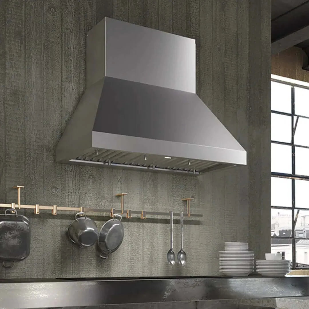 Faber Camino 34 Inch Stainless Steel Duct Cover - Premium Kitchen Range Hood Vent Cover for Modern Home Decor