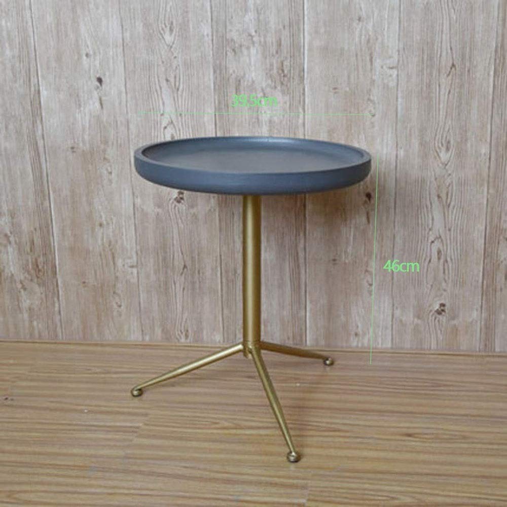 Rustic Wooden 3-Leg Round Coffee Table - Mid Century Modern Nightstand for Bedroom, Bedside Table, Side Desk & Living Room Accent | Perfect for Small Spaces, Studio Apartments & Cozy Home Decor