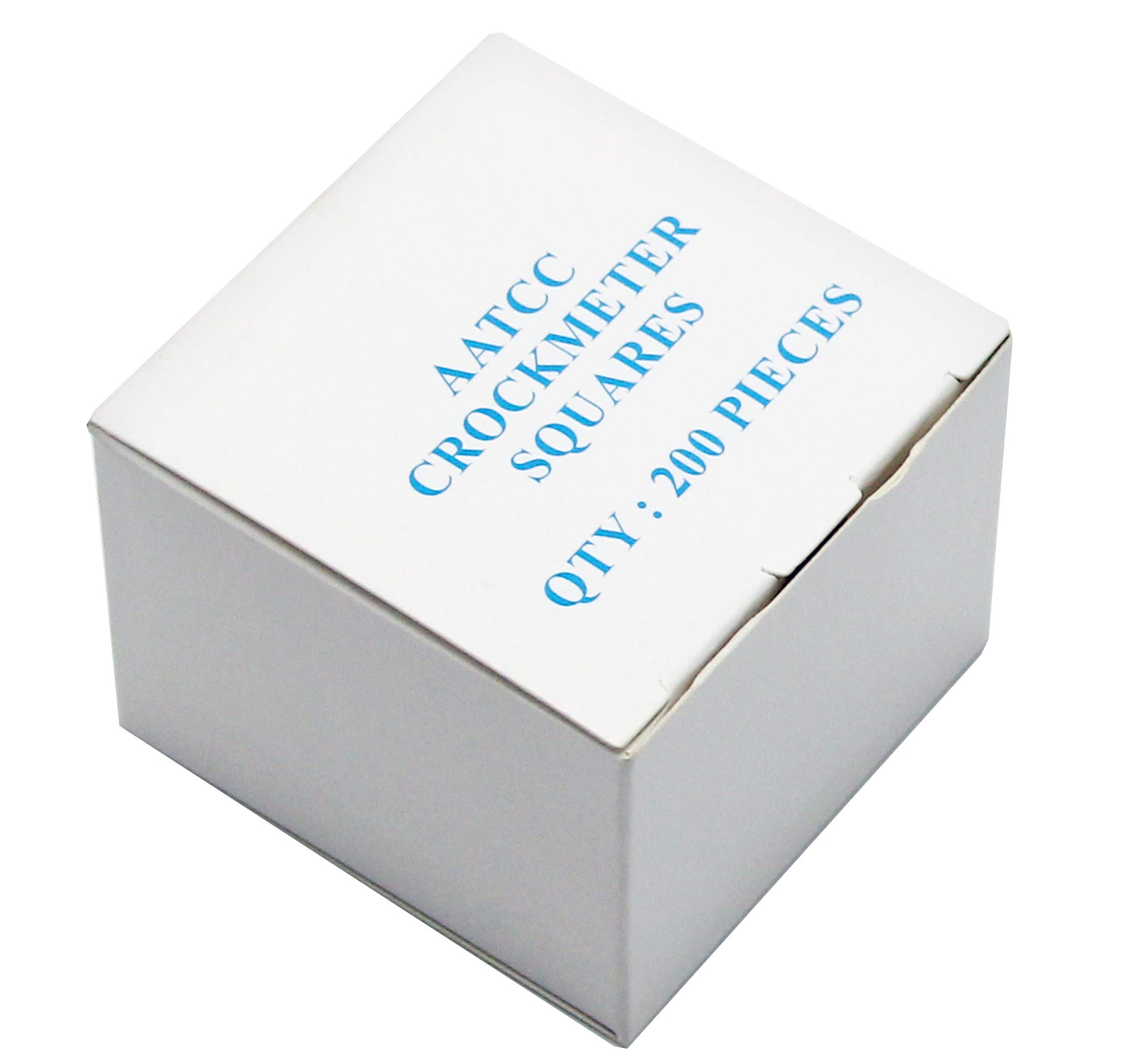 CGOLDENWALL 2x2 Inch Test Fabric Squares for Dry & Wet Rubbing Fastness Tester - 1000pcs (5 Pack) - Ideal for Textile Quality Control, Color Fastness Testing in Labs & Manufacturing