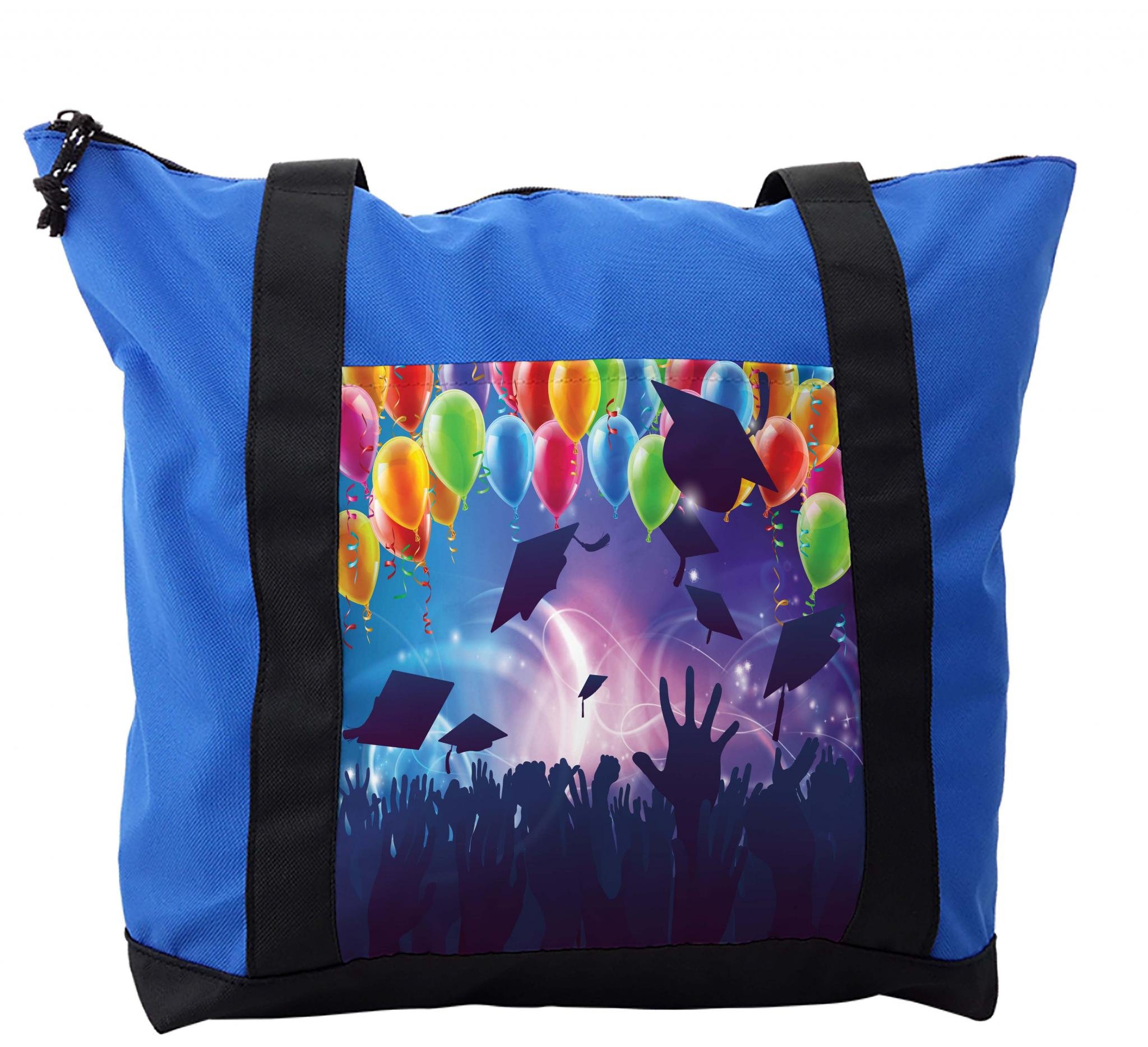 Lunarable Graduation Shoulder Bag - Durable Zipper Closure College Student Party Gift - Perfect for Graduation Ceremonies, Campus Events & School Celebrations