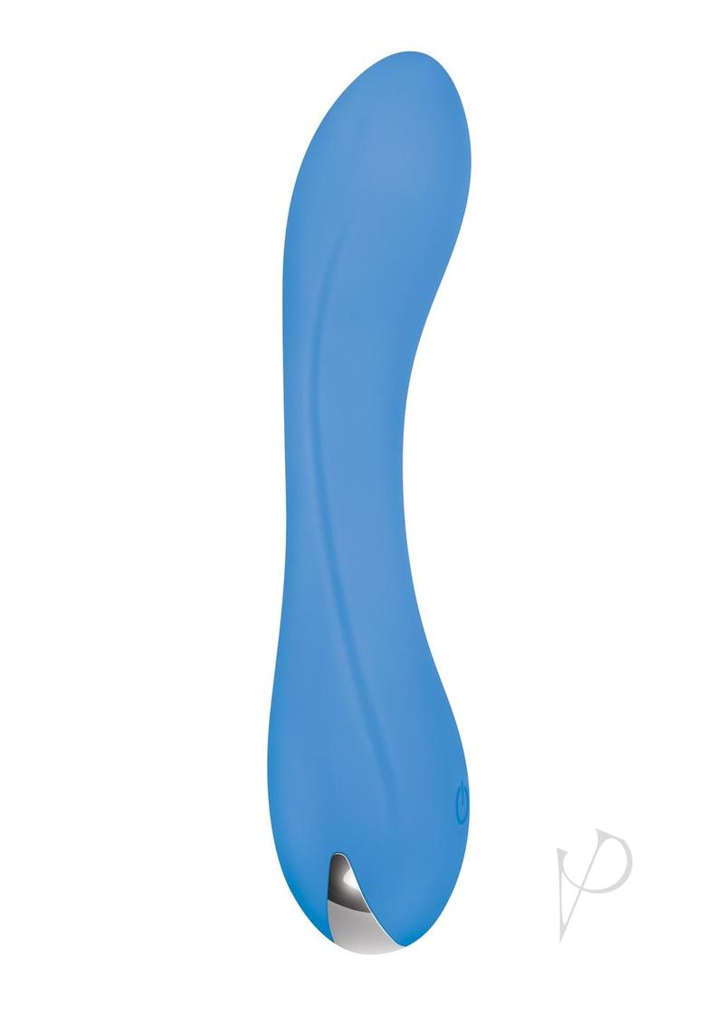 Blue Crush Rechargeable Silicone Vibrator - Waterproof Adult Toy for Women, Powerful G-Spot & Clitoral Stimulation - Perfect for Couples Play, Solo Pleasure & Romantic Nights