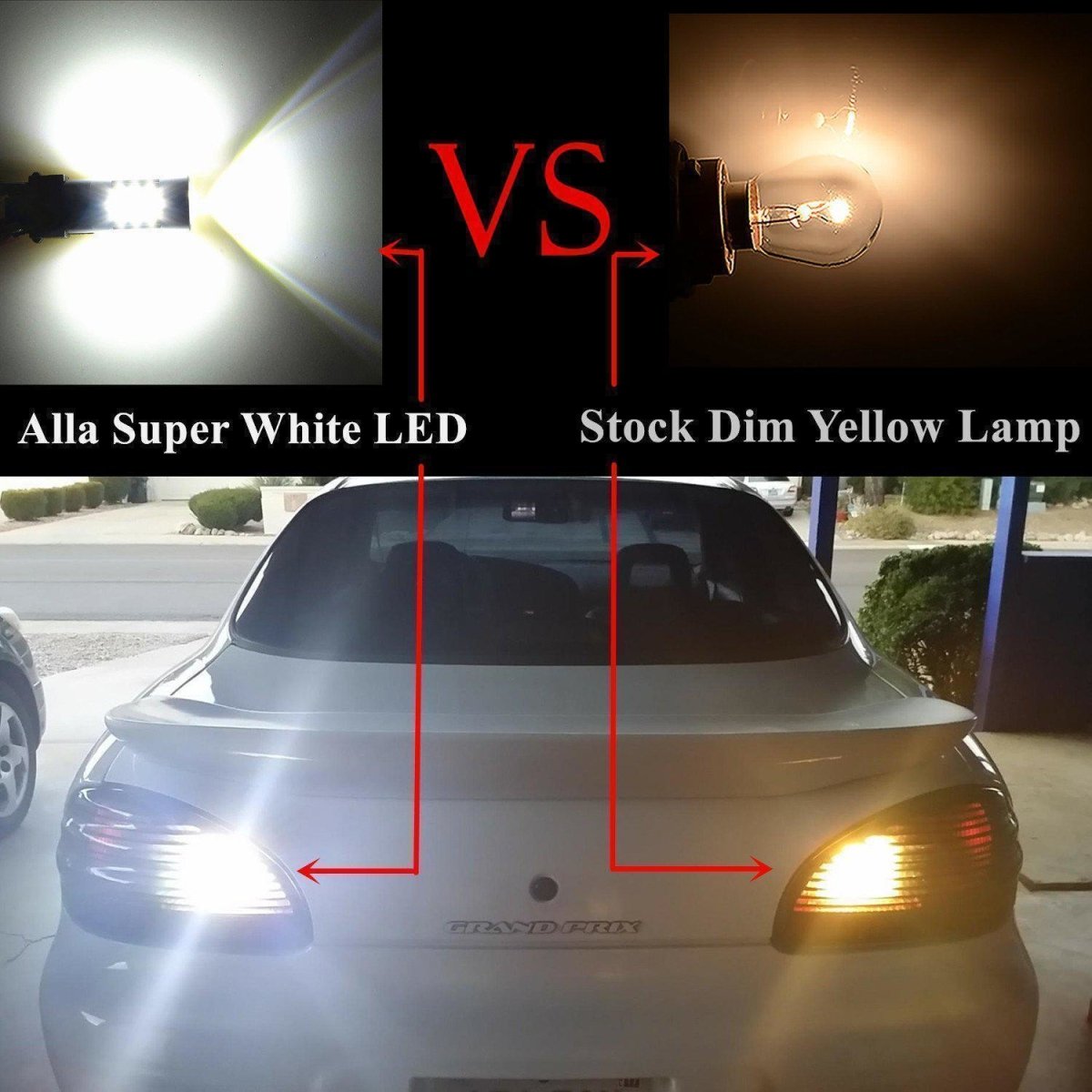 1156 7506 LED Bulbs - Super Bright White Light for Reverse, Signal & Daytime Running Lights - Perfect for Cars, Trucks & Motorcycles