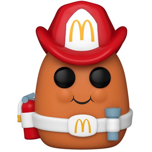 Funko Pop! Vinyl Figure: McDonald's Fireman McNugget #112 - Collectible Fast Food Toy for Display & Gifts