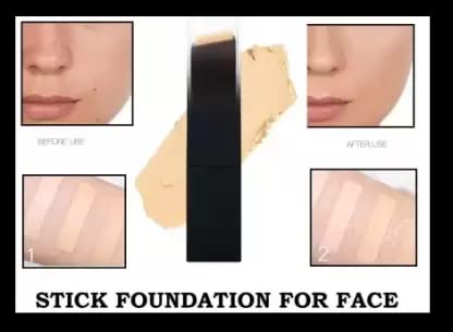 Oil-Free Matte Foundation Stick for Oily Skin - Long Lasting Full Coverage Makeup for Daily Wear & Special Occasions