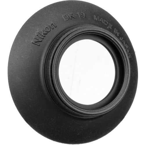 Nikon DK-19 Rubber Eyecup for DSLR Cameras - Comfortable Eyepiece Cover for Nikon D750, D850, D810 - Perfect for Outdoor Photography & Travel
