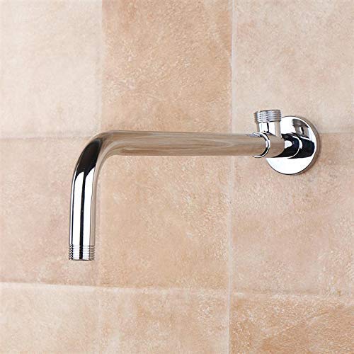 XYSQWZ Adjustable Shower Arm - Ceiling & Wall Mounted Fixed Shower Pipe with Durable Shower Head - Perfect for Bathroom Renovation & Spa-Like Shower Experience