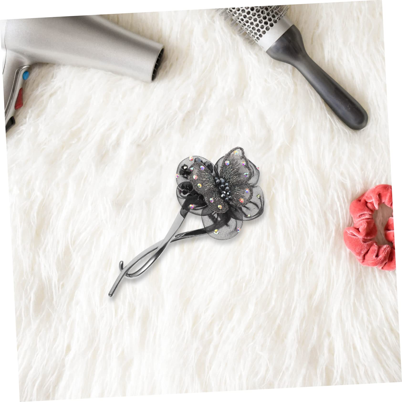 Minkissy Butterfly Knot Hair Clip for Women - French Hair Barrettes, Girls Hair Bun Holder - Perfect for Weddings, Parties, and Everyday Styling