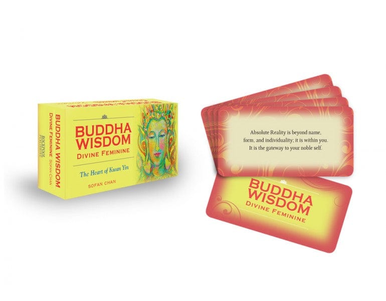 Buddha Wisdom Divine Feminine Oracle Cards - Spiritual Guidance & Meditation Deck for Women's Empowerment, Self-Discovery & Sacred Rituals