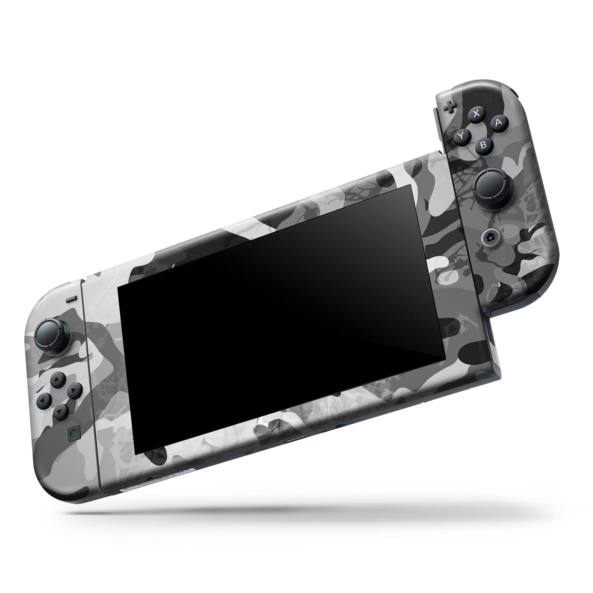 Nintendo Switch Pro Controller Skin - Desert Snow Camouflage V2 Protective Vinyl Wrap Cover | Scratch-Resistant, Removable Decal | Perfect for Gaming Protection & Customization