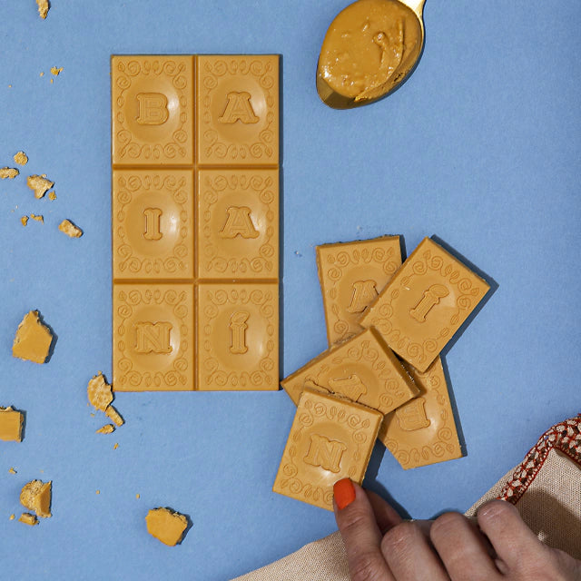 Delicious Baiani White Chocolate with Double Caramel - Perfect for Gifts, Desserts & Holiday Treats
