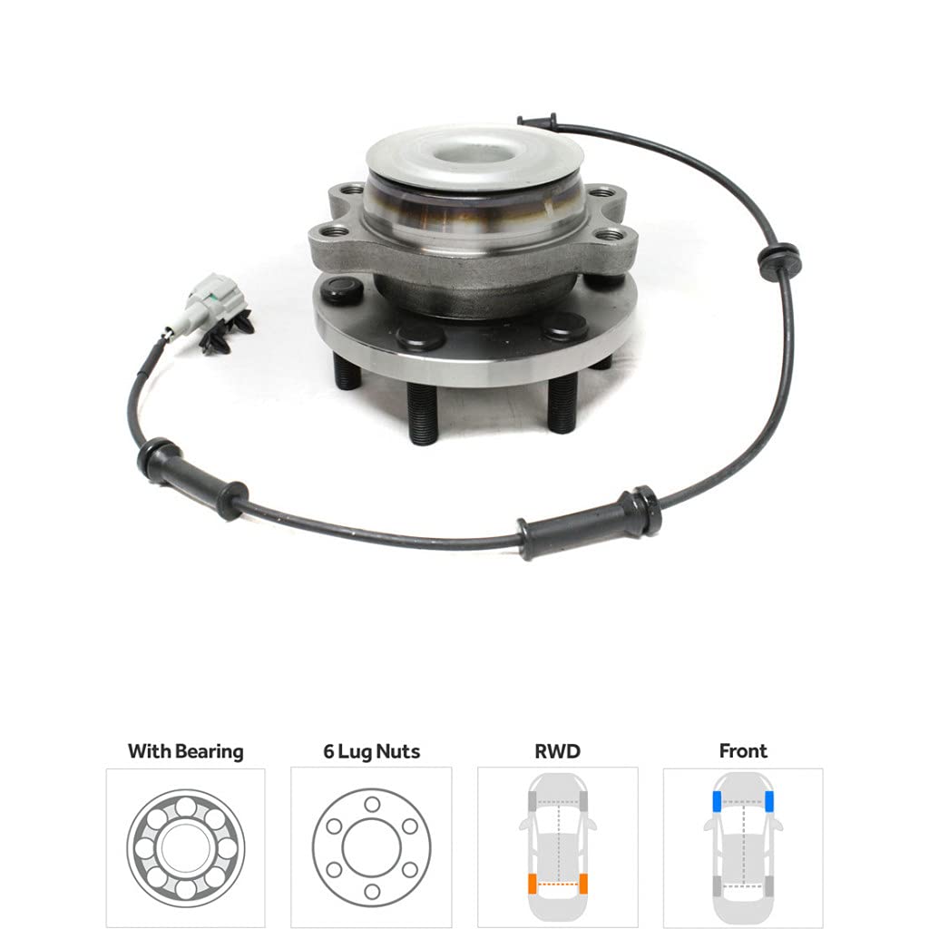 High-Quality Front Wheel Hub Bearing for Nissan Pathfinder 2005-2012 | Driver & Passenger Side | 4-Wheel ABS | RWD Replacement Part 402024X00A | Perfect for Off-Roading, Daily Commuting & Smooth Ride Maintenance