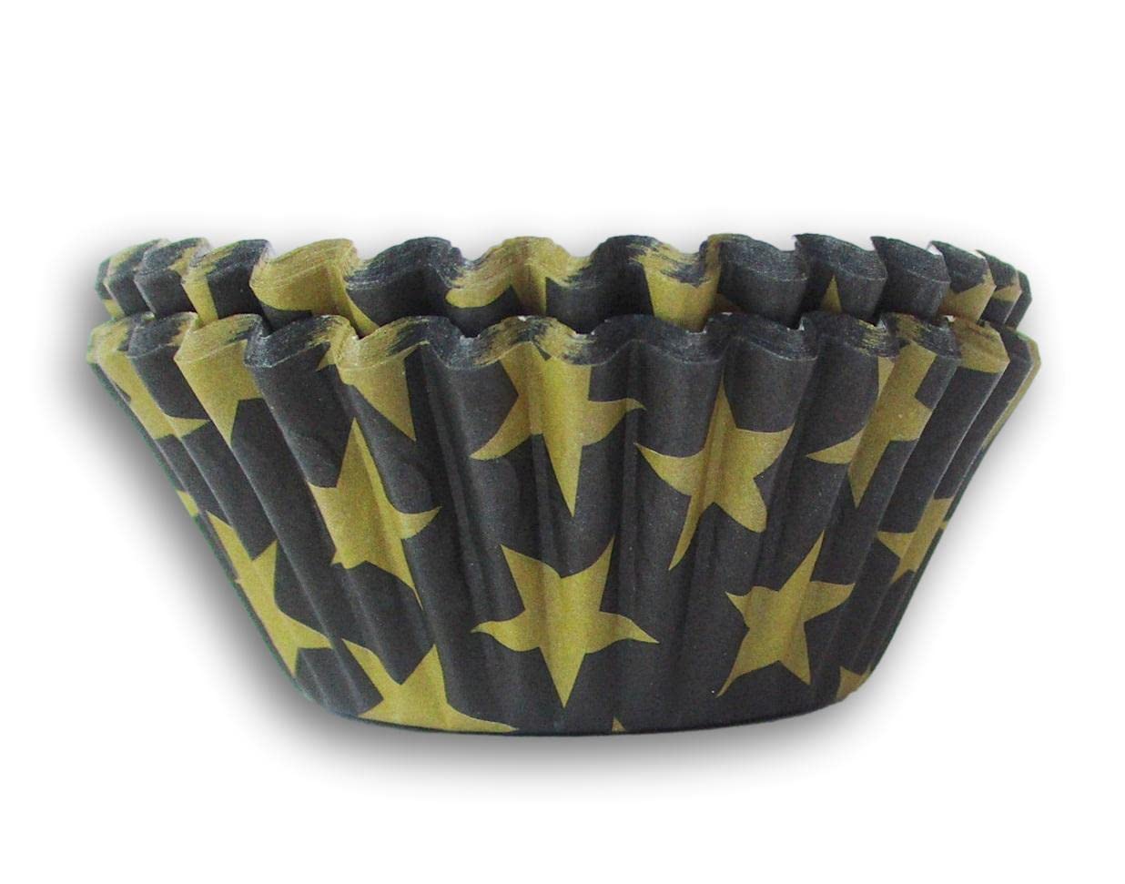 Movie Night Cupcake Decorating Kit - 74pcs Star-Shaped Baking Cups & Film-Themed Toppers for Birthday Parties, Baby Showers & Themed Events
