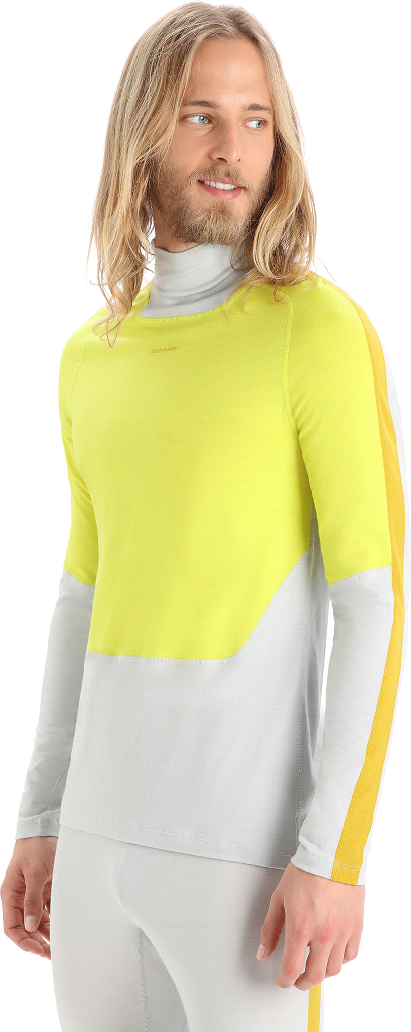 200 Sonebula Men's Long Sleeve Crewneck Base Layer Top - Thermal Underwear for Cold Weather, Hiking & Outdoor Activities